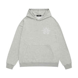 Amiri hoodie damaged oil painting sleeve print