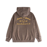 Amiri washed hoodie MV washed old print