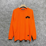Amiri long sleeve shirts five-star little spider printing