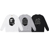 Bathing ape Crew neck sweatshirt