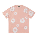 Denim Tears T Shirt ShortsPuff Print Short Sleeve T-shirt Loose Couple Shorts Suit(Options need to be purchased separately)
