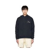 Rhude Hoodie Micro Label Letter Embroidered Fleece Hooded Sweater