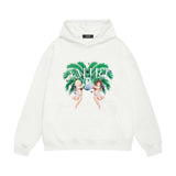 Amiri hoodie angel twins printing