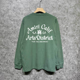 Amiri long sleeve shirts la limited art word printing
