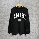 Amiri long sleeve shirts spider projection printing