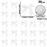 Themed Party Supplies Polyester Mini Handmade Bows – Coquette Theme Party Decorations & Gift Box Accessories
