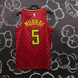 NBA Jerseys Eagles, Red Checkered No. 5, Murray