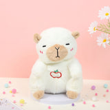 Plush Toys Glow Music Plush Toys Otter Koala Bear Doll Kapibara Breathing Bear Doll