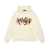 Amiri hoodie gold snake print