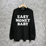 Amiri long sleeve shirts fat letter printing