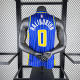 NBA Jerseys Season 21, Pacers, City Edition No. 0, Halliburton