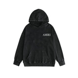 Amiri washed hoodie tiger print