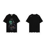 C.e t shirts printing pattern round neck pullover short sleeve men and women