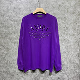 Amiri long sleeve shirts damaged little spider la&caprinting