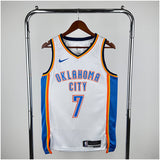NBA Jerseys Season 23, Thunder, White No. 7, Holmgren