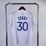 NBA Jerseys Warriors, white size 30, quick-drying short sleeves
