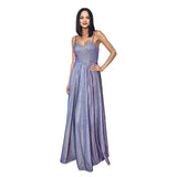 Women Party Dress Shiny Formal Banquet Dress Evening Gown (Ss0416)