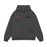 Amiri hoodie tv channel shape printing