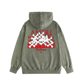 Amiri washed hoodie china limited bone distressed print
