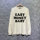 Amiri long sleeve shirts fat letter printing