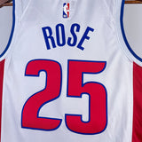 NBA Jerseys 23, Pistons, White 25, Rose