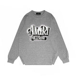 Amiri long sleeve shirts stereo hollywood printing