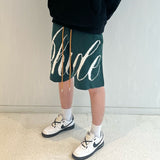 Rhude Shorts Jacquard Knitted Yarn Casual Shorts