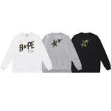 Bathing ape Crew neck sweatshirt
