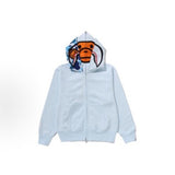 Bathing ape hoode bape bapexmilo co-branded double hat
