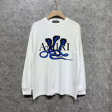 Amiri long sleeve shirts new font cobra printing