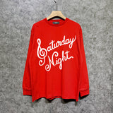 Amiri long sleeve shirts oblique art word printing