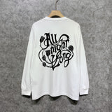 Amiri long sleeve shirts morning glory printing