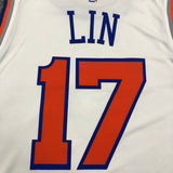NBA Jerseys, Knicks, White 17, Jeremy Lin