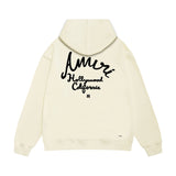 Amiri hoodie california hollywood letterprinting
