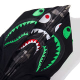 Bathing Ape Hoodie Camouflage Shark Jacket Men's Autumn and Winter Cardigan Zipper Embroidered Hooded Sweater