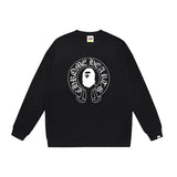 Bathing ape Crew neck sweatshirt