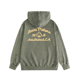 Amiri washed hoodie MV washed old print