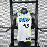 NBA Jerseys Season 25, Pacers, City Edition No. 43, Sylkham