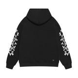 Amiri hoodie new bone sleeve printing