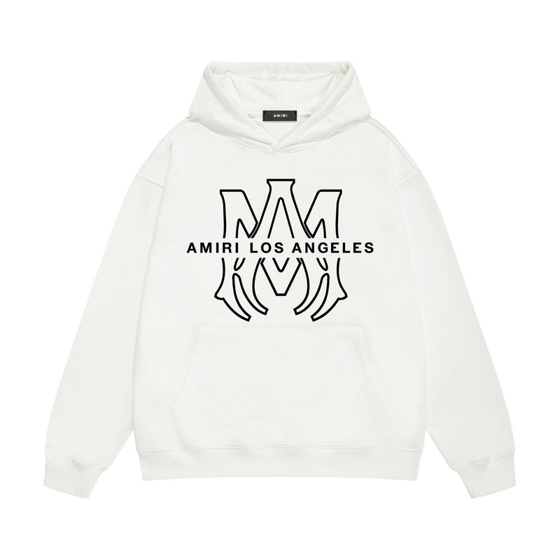 Amiri hoodie line simple logo printing