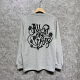 Amiri long sleeve shirts morning glory printing