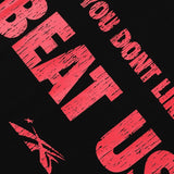 Hellstar T Shirt BEAT US Slogan Print Casual Short Sleeve T-Shirt