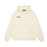Amiri hoodie tv channel shape printing