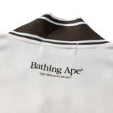 Bathing Ape T Shir Embroidered Baseball Shirt Short Sleeve Shirt