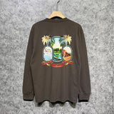 Amiri long sleeve shirts mirror printing