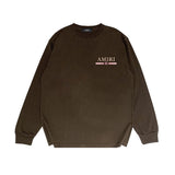 Amiri long sleeve shirts crayon horizontal strip printing