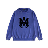 Amiri washed sweatshirt large label print washed old