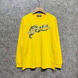 Amiri long sleeve shirts ye manletterprinting