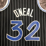 NBA Jerseys MN Hot Pressed Retro Jersey SW Magic 9495 Season, Black No. 32 O'Neal