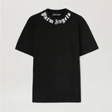 Palm Angels T Shirts Scarf Print Short Sleeve T-Shirt